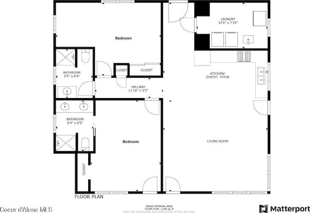 9307 Lakeshore Dr, Sagle, ID 83860 - view of home floor plan