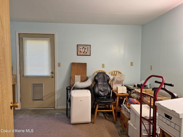 9307 Lakeshore Dr, Sagle, ID 83860 - sitting room with carpet flooring