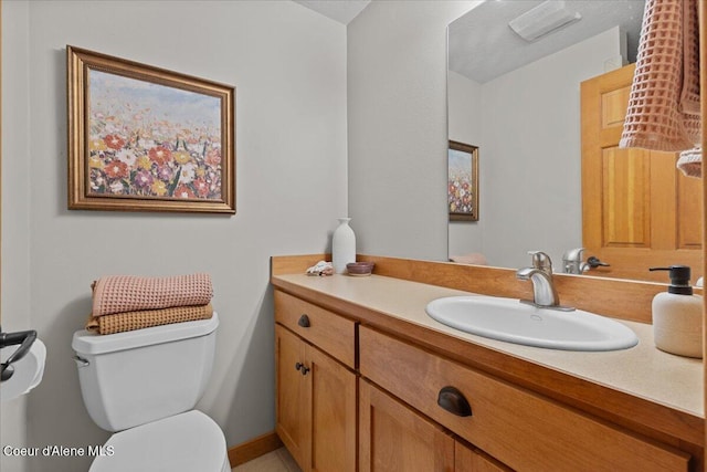 106 Stewart Dr, Blanchard, ID 83804 - bathroom featuring toilet and vanity