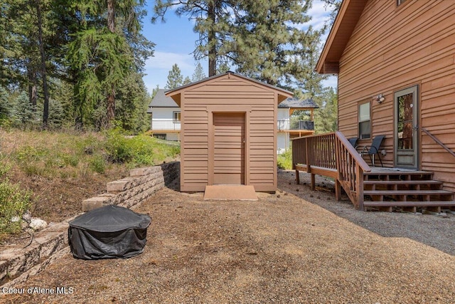 106 Stewart Dr, Blanchard, ID 83804 - view of shed