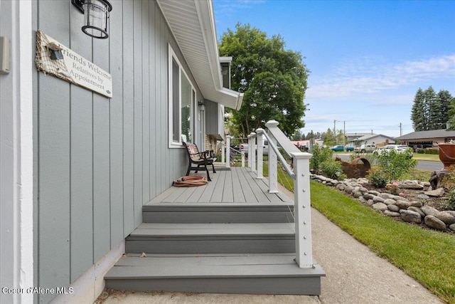 9670 N Meadow Way, Hayden, ID 83835 - view of wooden deck