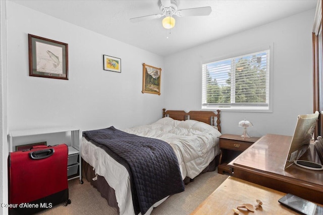 9670 N Meadow Way, Hayden, ID 83835 - bedroom featuring carpet flooring and ceiling fan