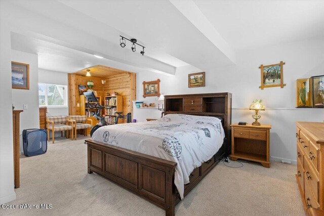 9670 N Meadow Way, Hayden, ID 83835 - bedroom with light carpet