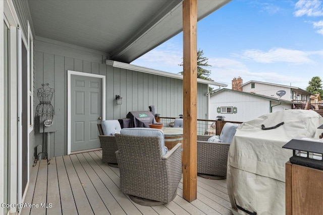 9670 N Meadow Way, Hayden, ID 83835 - view of wooden deck