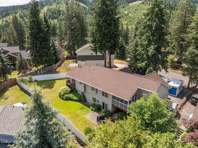 8846 N Clarkview Pl, Hayden, ID 83835 - view from above of property featuring a forest