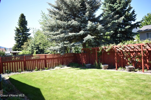 1406 Walnut, Sandpoint, ID 83864 - view of yard