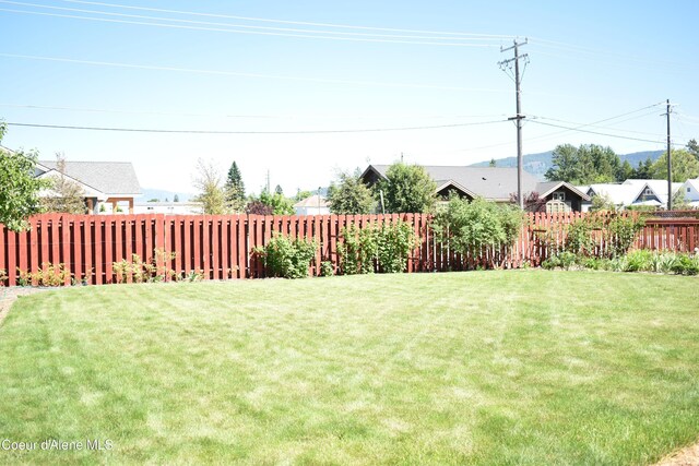 1406 Walnut, Sandpoint, ID 83864 - view of yard