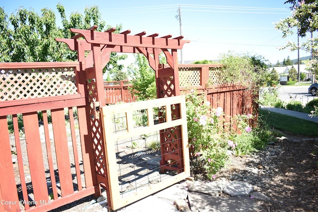 1406 Walnut, Sandpoint, ID 83864 - view of gate