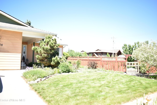 1406 Walnut, Sandpoint, ID 83864 - view of yard