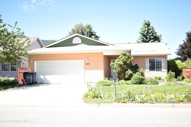 1406 Walnut, Sandpoint, ID 83864 - single story home with an attached garage and driveway