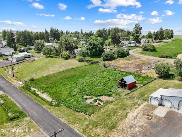 409 N 2nd St, Fairfield, WA 99012 - aerial perspective of suburban area