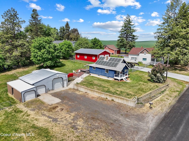 409 N 2nd St, Fairfield, WA 99012 - aerial view of property and surrounding area