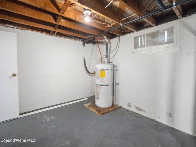 409 N 2nd St, Fairfield, WA 99012 - basement featuring strapped water heater