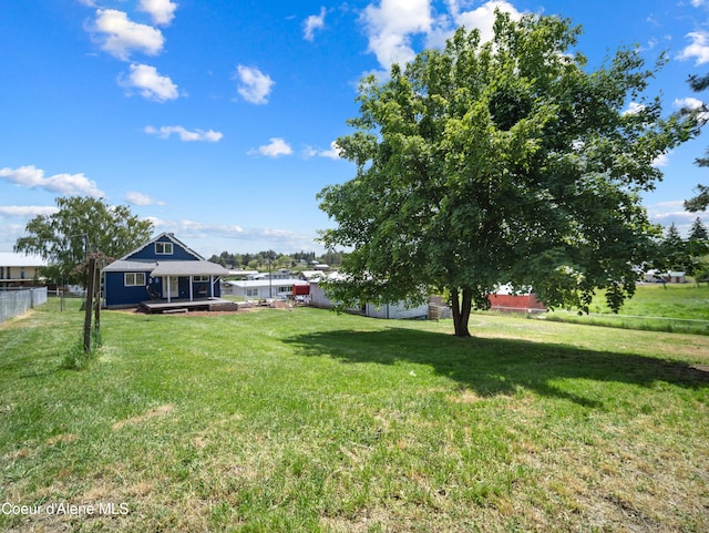 409 N 2nd St, Fairfield, WA 99012 - view of yard