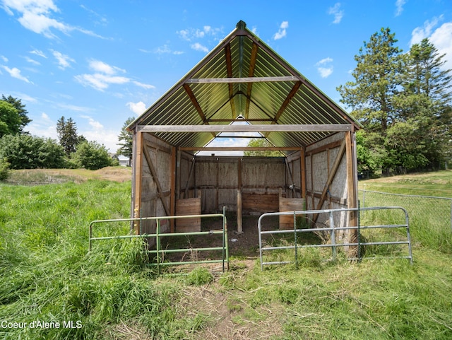 409 N 2nd St, Fairfield, WA 99012 - view of outdoor structure with a gazebo
