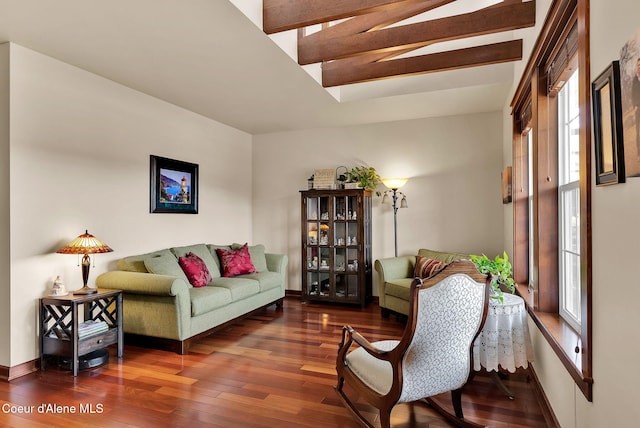 14774 N Pristine Cir, Rathdrum, ID 83858 - living area featuring wood finished floors and baseboards