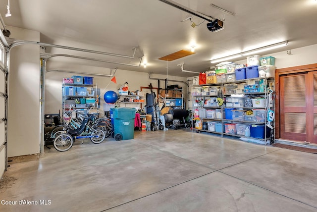 14774 N Pristine Cir, Rathdrum, ID 83858 - garage featuring a garage door opener
