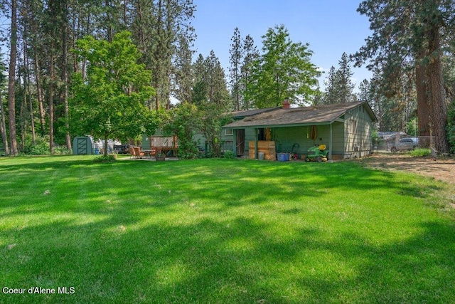 201 S Sequoia Ct, Post Falls, ID 83854 - view of grassy yard