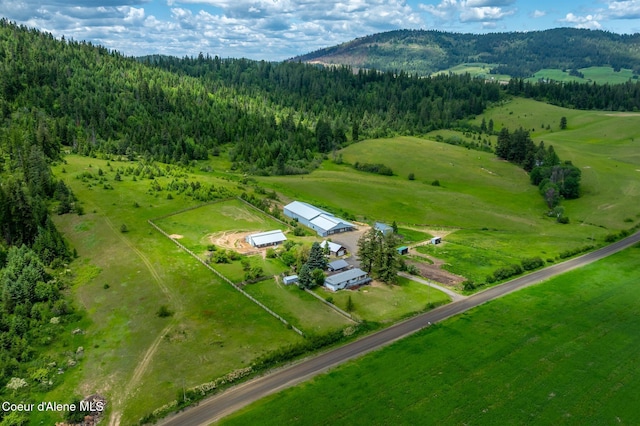 1995 Long Rd, Plummer, ID 83851 - overview of rural landscape featuring a forest and mountains