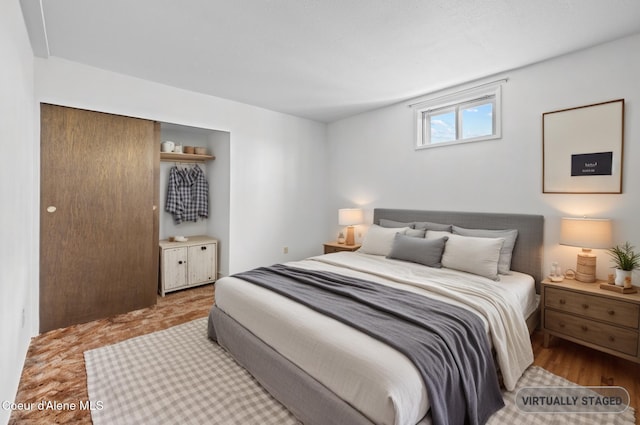 1995 Long Rd, Plummer, ID 83851 - bedroom featuring wood finished floors