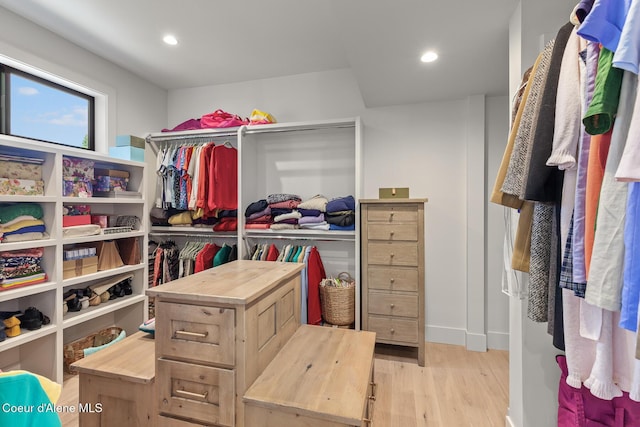 11733 N Blue Jay Loop, Hayden, ID 83835 - spacious closet featuring light wood-type flooring