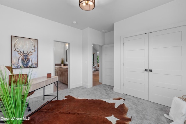 11733 N Blue Jay Loop, Hayden, ID 83835 - office with light carpet and baseboards