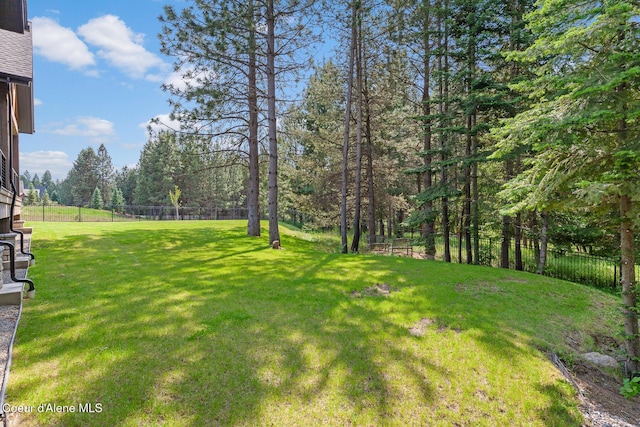 11733 N Blue Jay Loop, Hayden, ID 83835 - view of yard