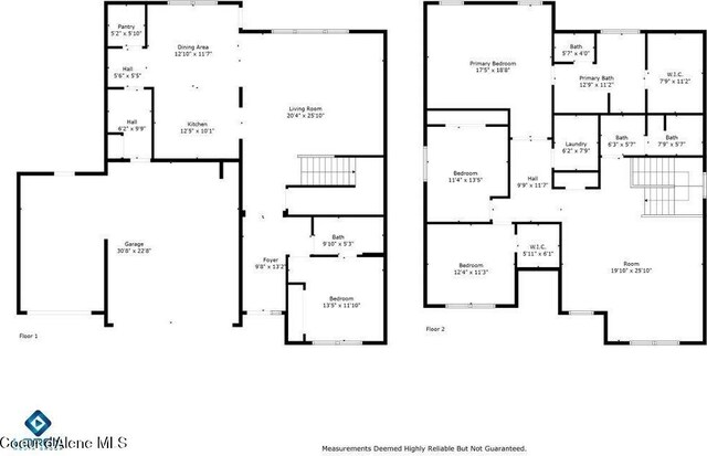 16171 N Hadley Loop, Rathdrum, ID 83858 - property floor plan