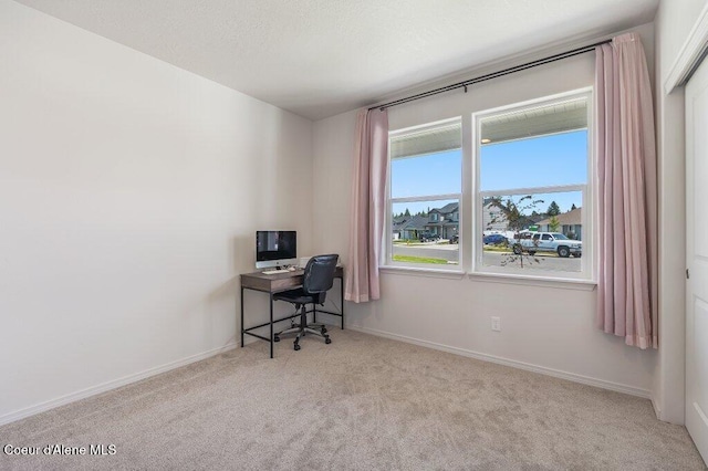 16171 N Hadley Loop, Rathdrum, ID 83858 - carpeted home office featuring baseboards