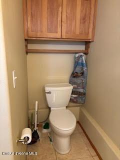 707 Patches Ln, Saint Maries, ID 83861 - bathroom featuring toilet and tile patterned floors