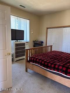 707 Patches Ln, Saint Maries, ID 83861 - carpeted bedroom with a closet
