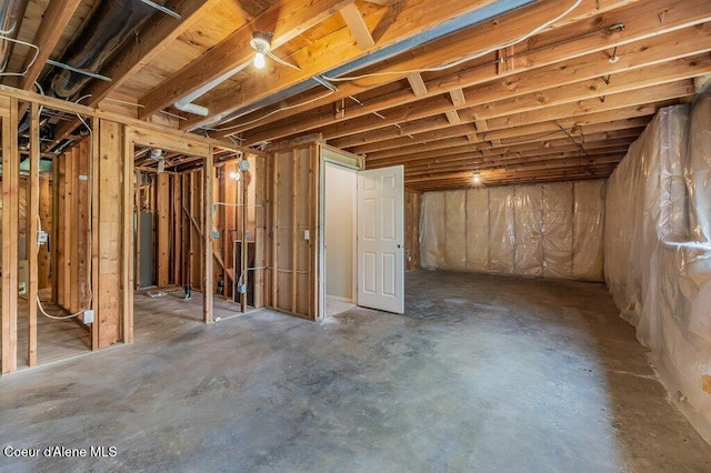 21013 N Circle Rd, Rathdrum, ID 83858 - unfinished basement with gas water heater