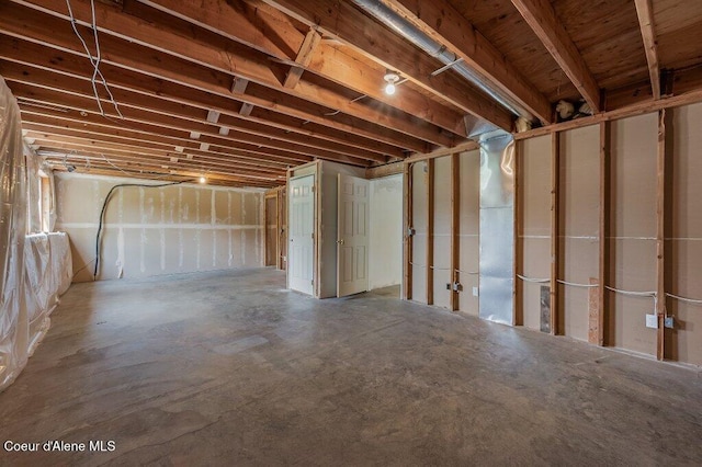 21013 N Circle Rd, Rathdrum, ID 83858 - view of unfinished below grade area