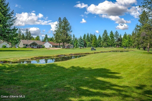 21013 N Circle Rd, Rathdrum, ID 83858 - view of property's community with a water view and a yard
