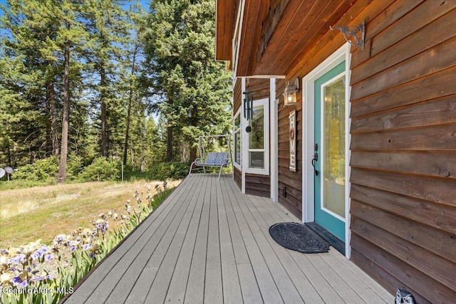 596 Overlake View Rd, Cocolalla, ID 83813 - view of wooden deck