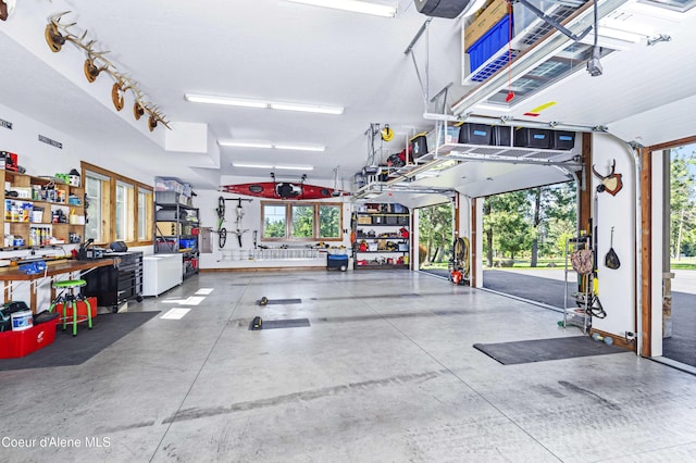 3857 E Beckon Ridge Rd, Coeur Dalene, ID 83814 - garage with a garage door opener