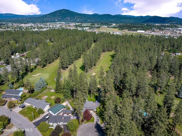 3593 W Fairway Dr, Coeur Dalene, ID 83815 - view of property location featuring mountains