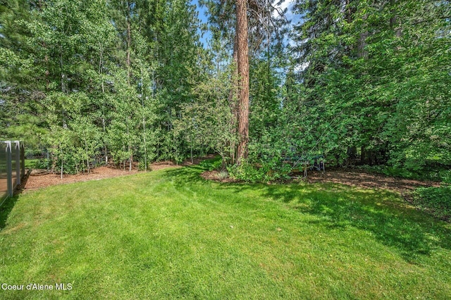 3593 W Fairway Dr, Coeur Dalene, ID 83815 - view of yard
