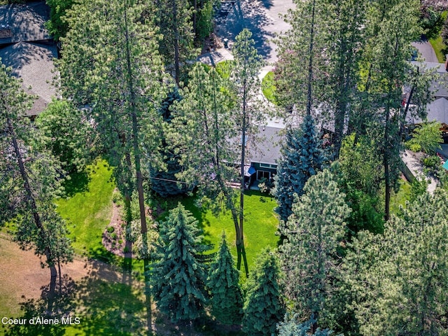 3593 W Fairway Dr, Coeur Dalene, ID 83815 - aerial view of property and surrounding area