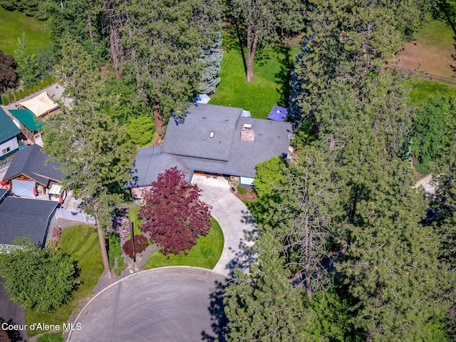 3593 W Fairway Dr, Coeur Dalene, ID 83815 - aerial view