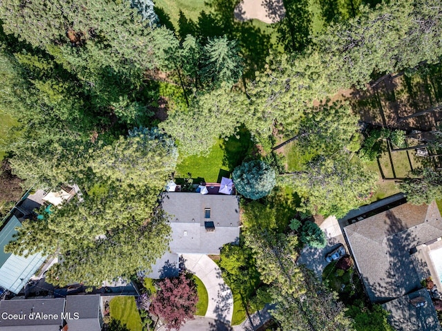 3593 W Fairway Dr, Coeur Dalene, ID 83815 - aerial view
