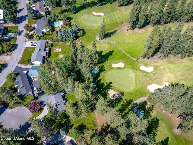 3593 W Fairway Dr, Coeur Dalene, ID 83815 - view of property location featuring a local golf course and nearby suburban area