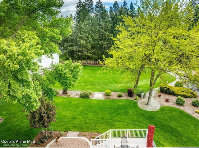 8416 N Haye Ln, Newman Lake, WA 99025 - view of green lawn