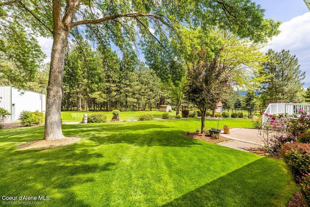8416 N Haye Ln, Newman Lake, WA 99025 - view of yard