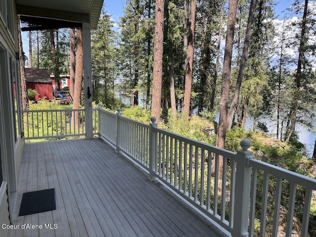 11019 W Crystal Bay Rd, Post Falls, ID 83854 - view of deck
