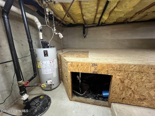11019 W Crystal Bay Rd, Post Falls, ID 83854 - utility room with water heater