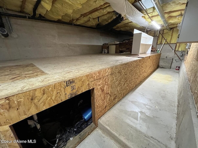 11019 W Crystal Bay Rd, Post Falls, ID 83854 - view of below grade area