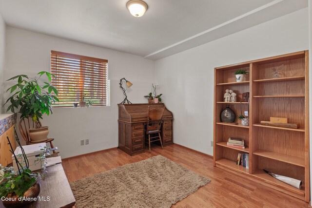 2609 W Seasons Rd, Athol, ID 83801 - office area featuring wood finished floors