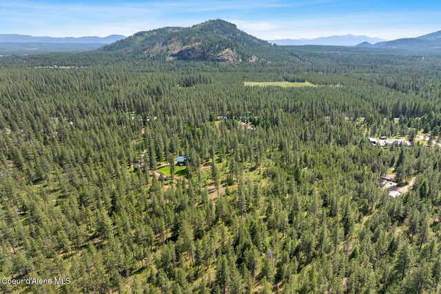 2609 W Seasons Rd, Athol, ID 83801 - bird's eye view of a heavily wooded area and mountains