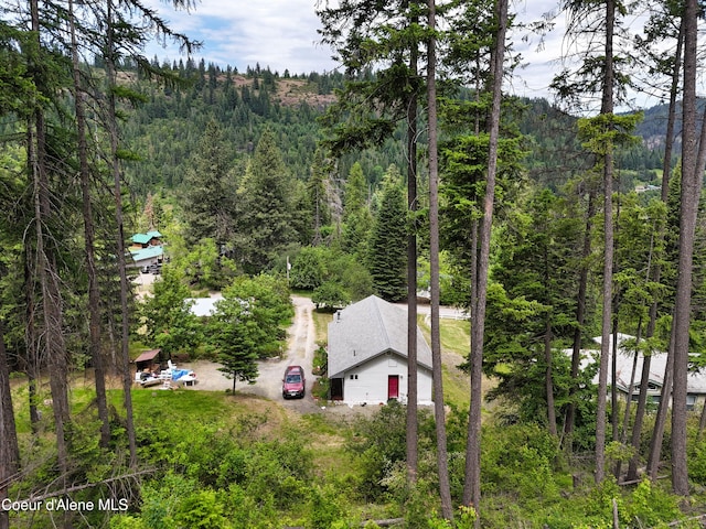 26370 S Hinds Dr, Saint Maries, ID 83861 - view of side of home with a forest view
